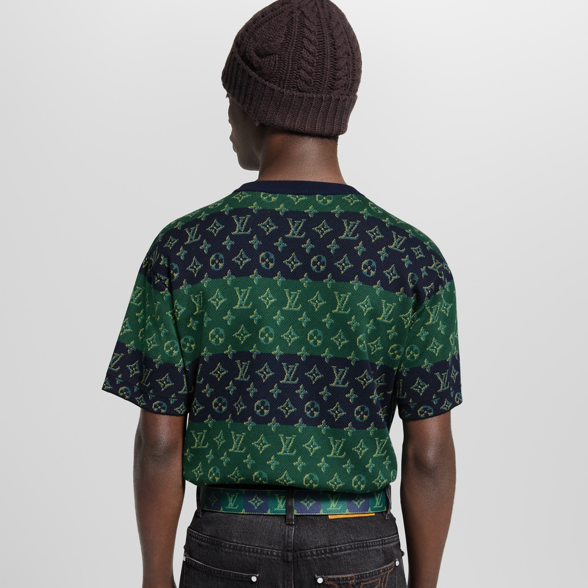  Ready-to-Wear All Ready-to-Wear Monogram Short-Sleeved Crewneck | Louis Vuitton ® (Product zoom)