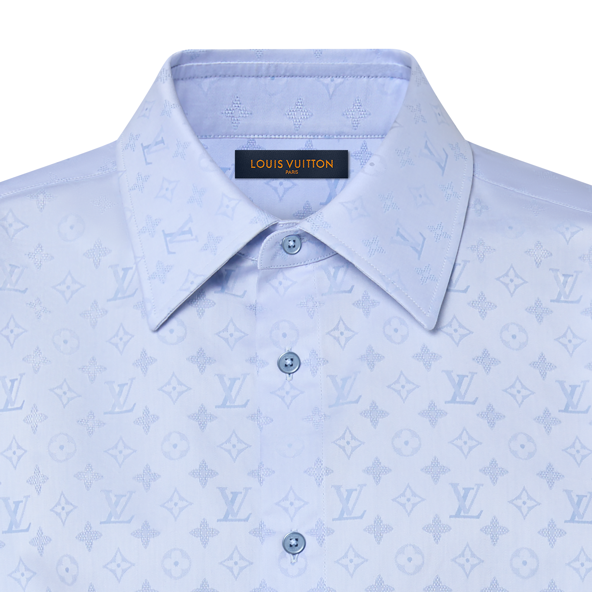  Ready-to-Wear Shirts Monogram Short-Sleeved Shirt | Louis Vuitton ® (Product zoom)