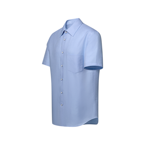 Nouveautés Homme } Monogram Short-Sleeved Shirt | Louis Vuitton ® (Zoom produit)