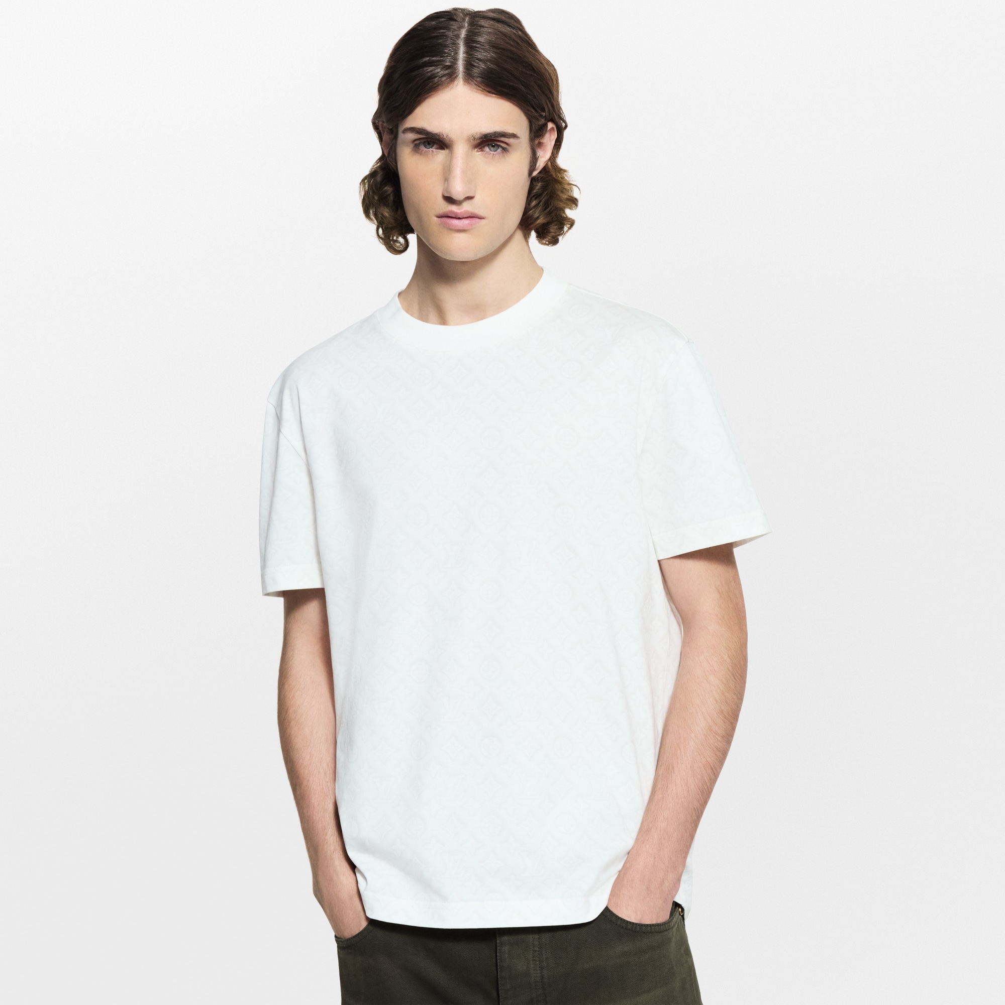  Ready-to-Wear T-Shirts and Polos Monogram Short-Sleeved T-Shirt | Louis Vuitton ® (Product zoom)