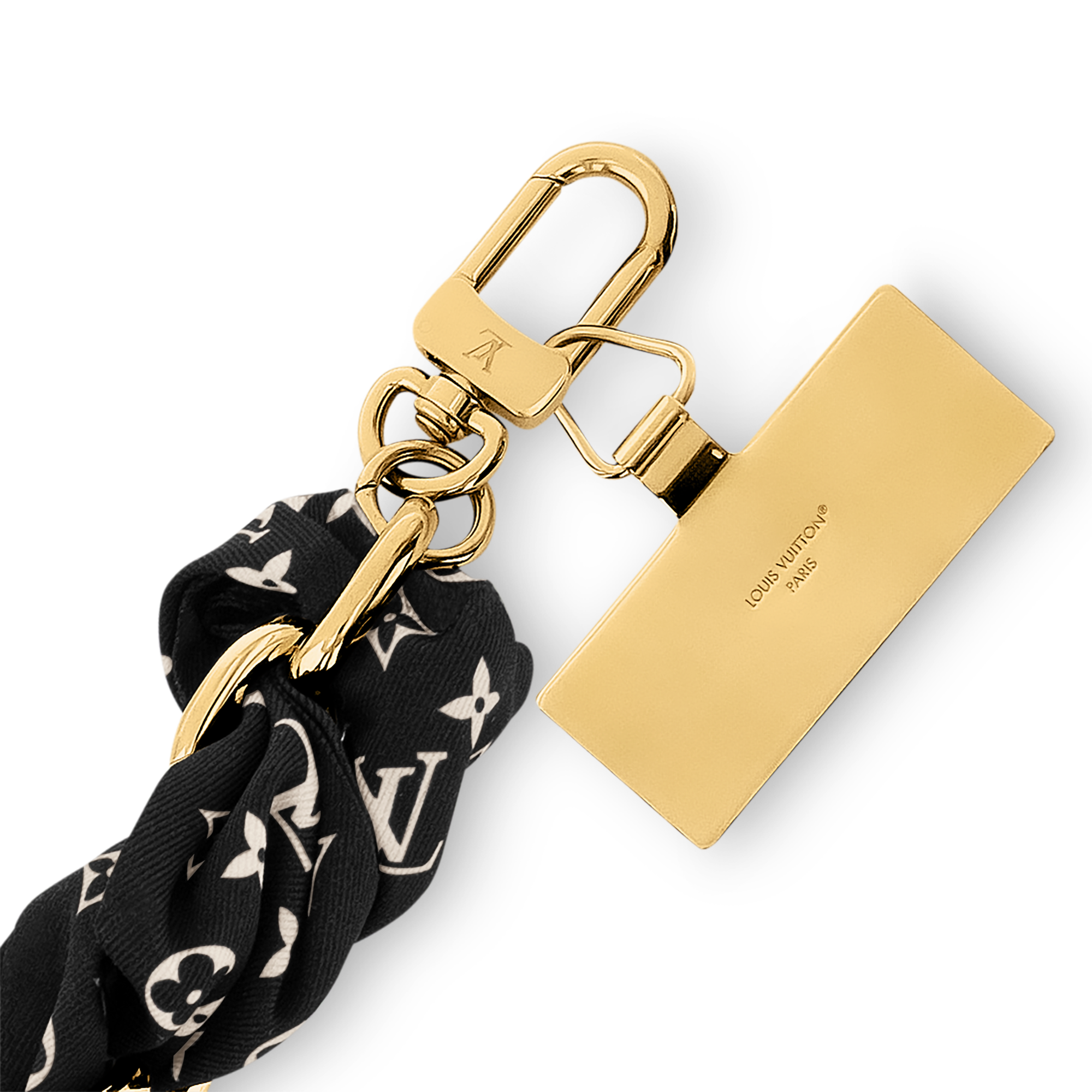 S00 Accessories Key Holders and Bag Charms Monogram Silhouette Bag Charm And Phone Strap | Louis Vuitton ® (Product zoom)
