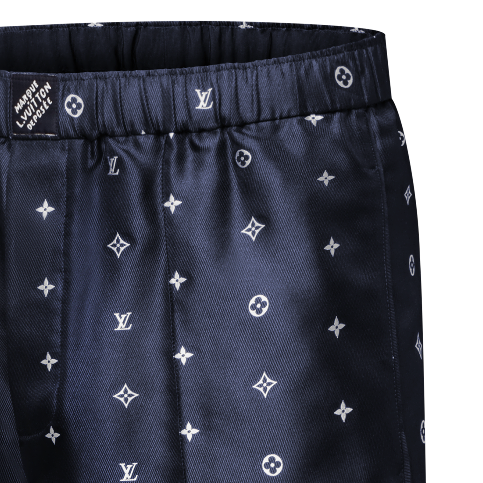  Ready-to-Wear Pants Monogram Silk Pajama Pants | Louis Vuitton ® (Product zoom)