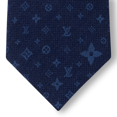 S00 Accessories Ties and Pocket Squares Monogram Stars Tie | Louis Vuitton ® (Product zoom)