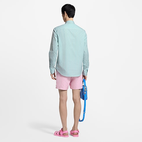 Ready-to-Wear Shirts Monogram Striped Shirt | Louis Vuitton ® (Product zoom)