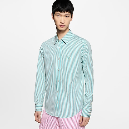 Ready-to-Wear Shirts Monogram Striped Shirt | Louis Vuitton ® (Product zoom)