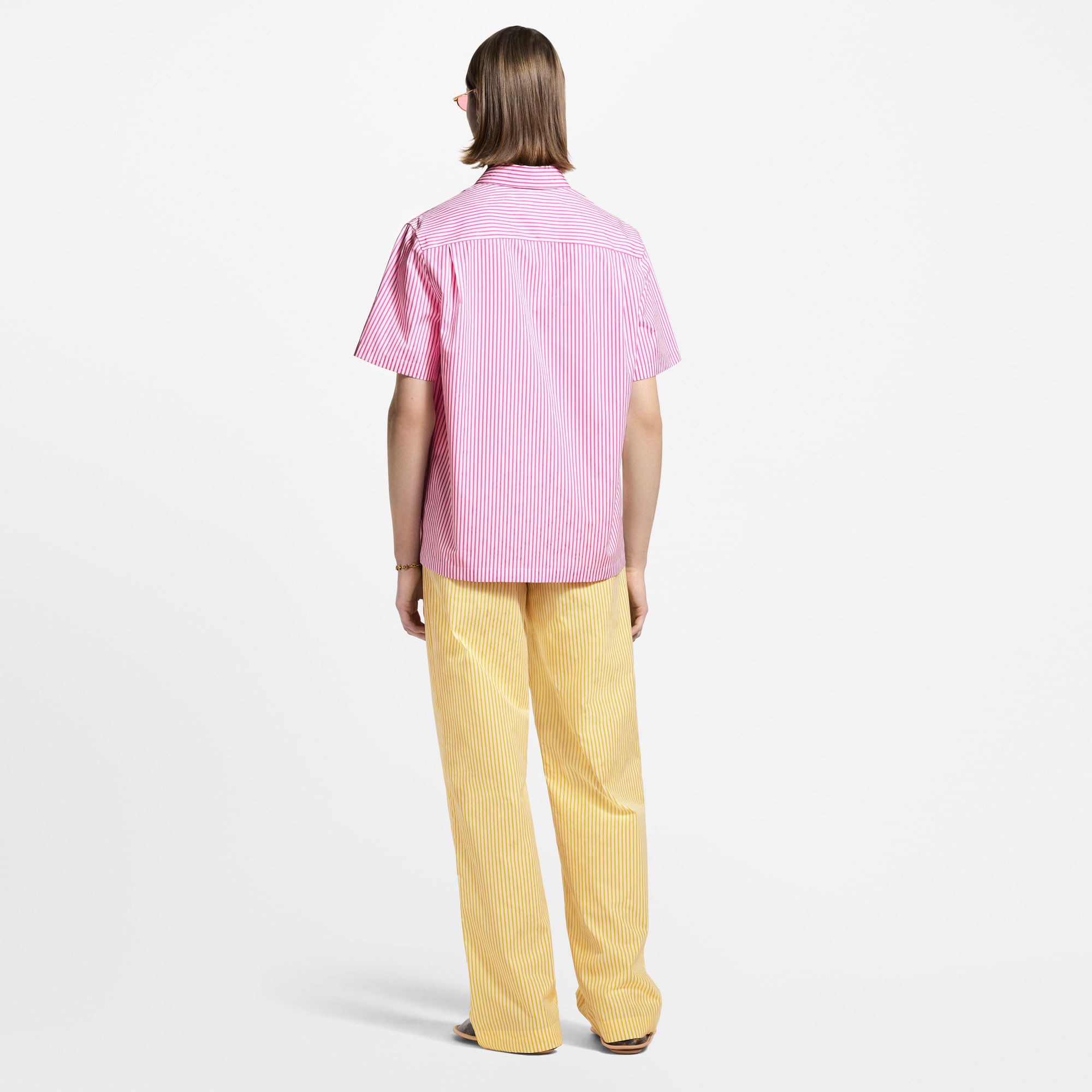  Ready-to-Wear Shirts Monogram Striped Short-Sleeved Shirt | Louis Vuitton ® (Product zoom)