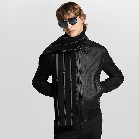 S00 Accessories Scarves Monogram Stripes Scarf | Louis Vuitton ® (Product zoom)