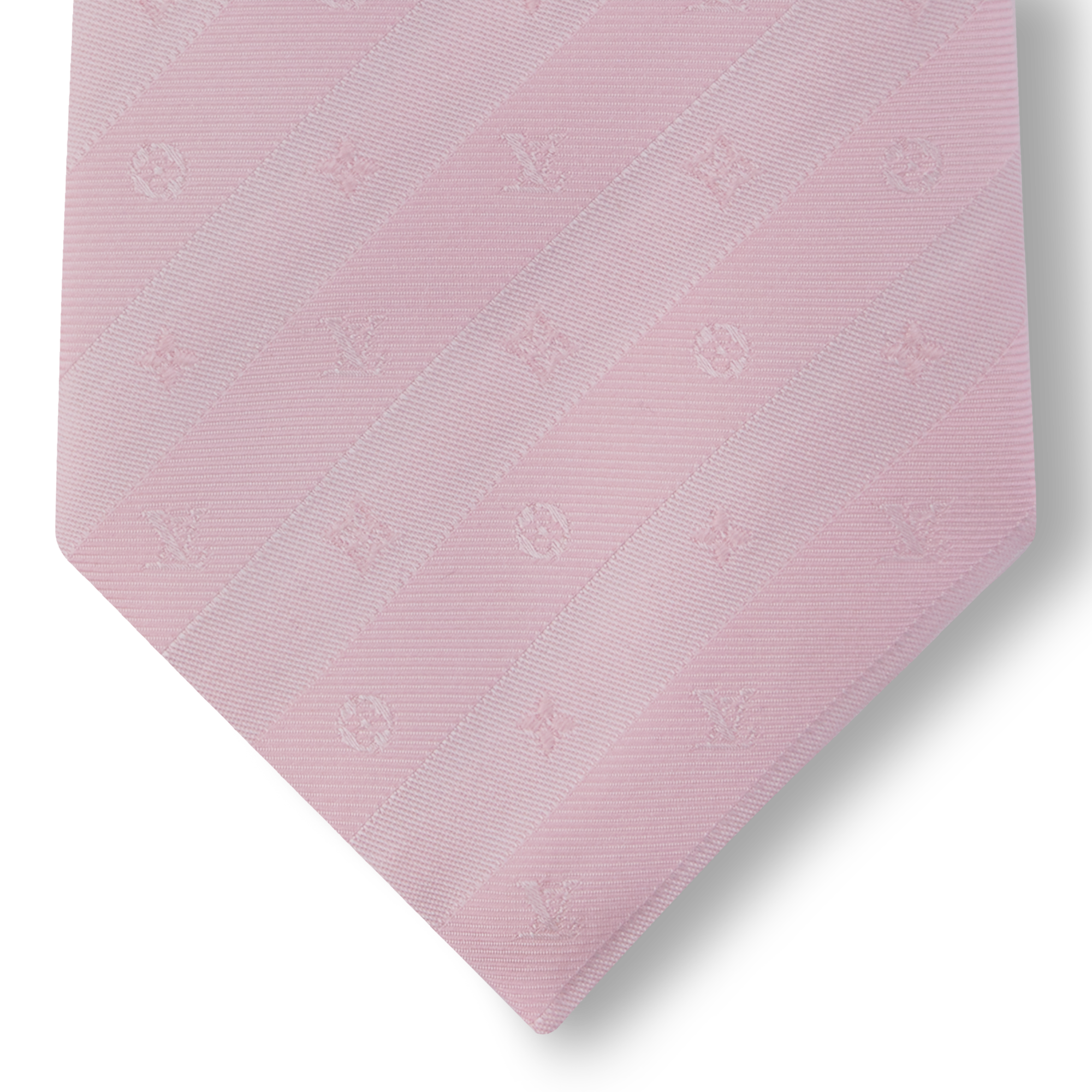 S00 Accessories Ties and Pocket Squares Monogram Stripy Tie | Louis Vuitton ® (Product zoom)