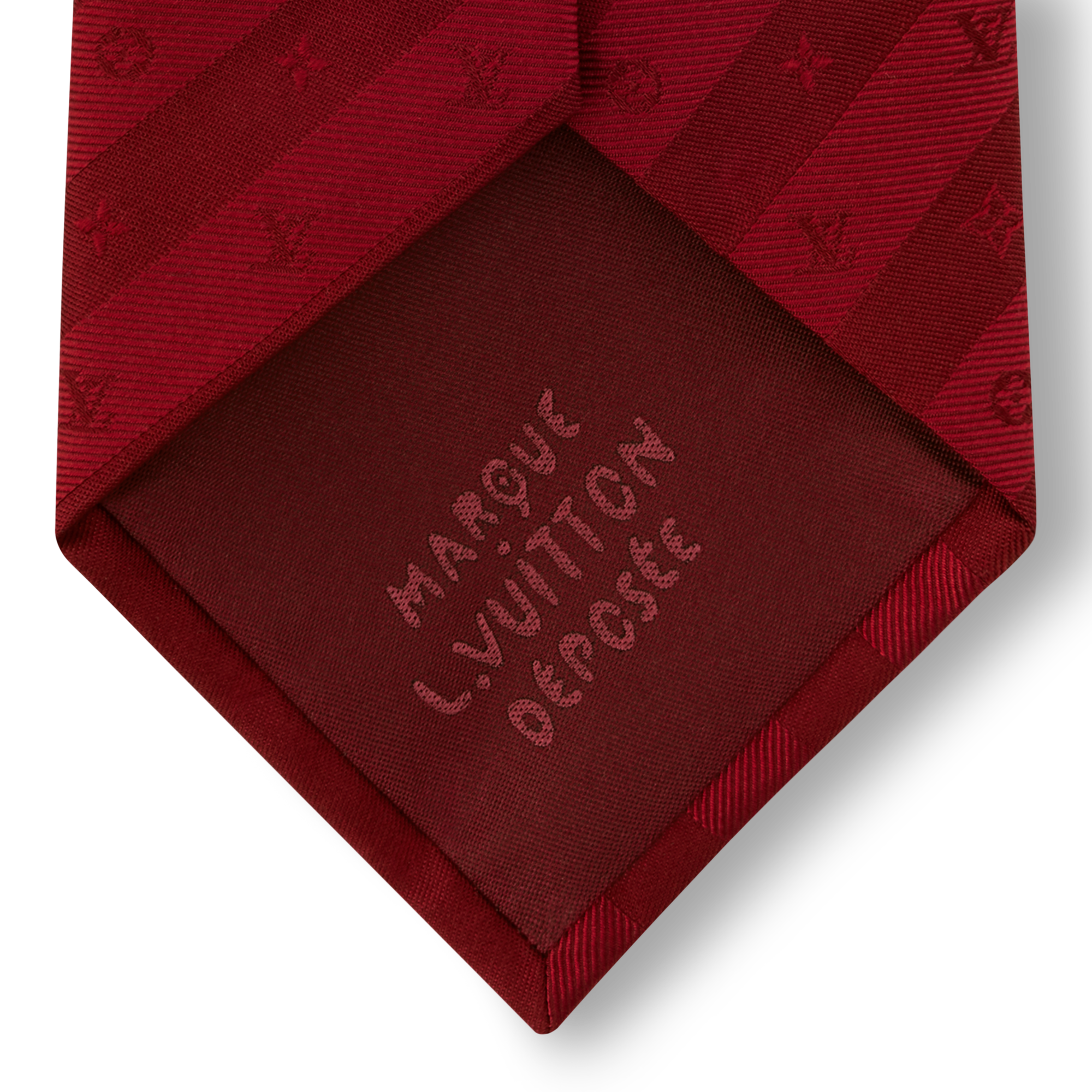 S00 Accessories Ties and Pocket Squares Monogram Stripy Tie | Louis Vuitton ® (Product zoom)