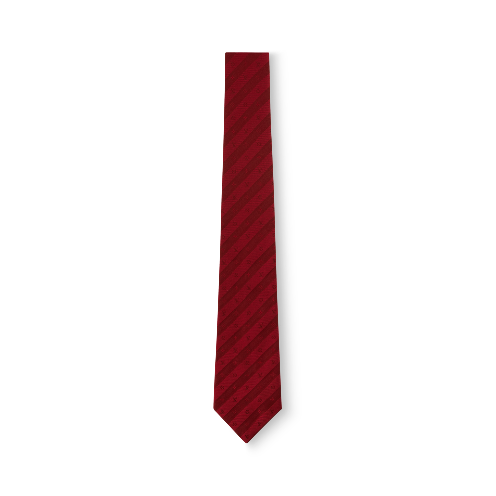 S00 Accessories Ties and Pocket Squares Monogram Stripy Tie | Louis Vuitton ® (Product zoom)