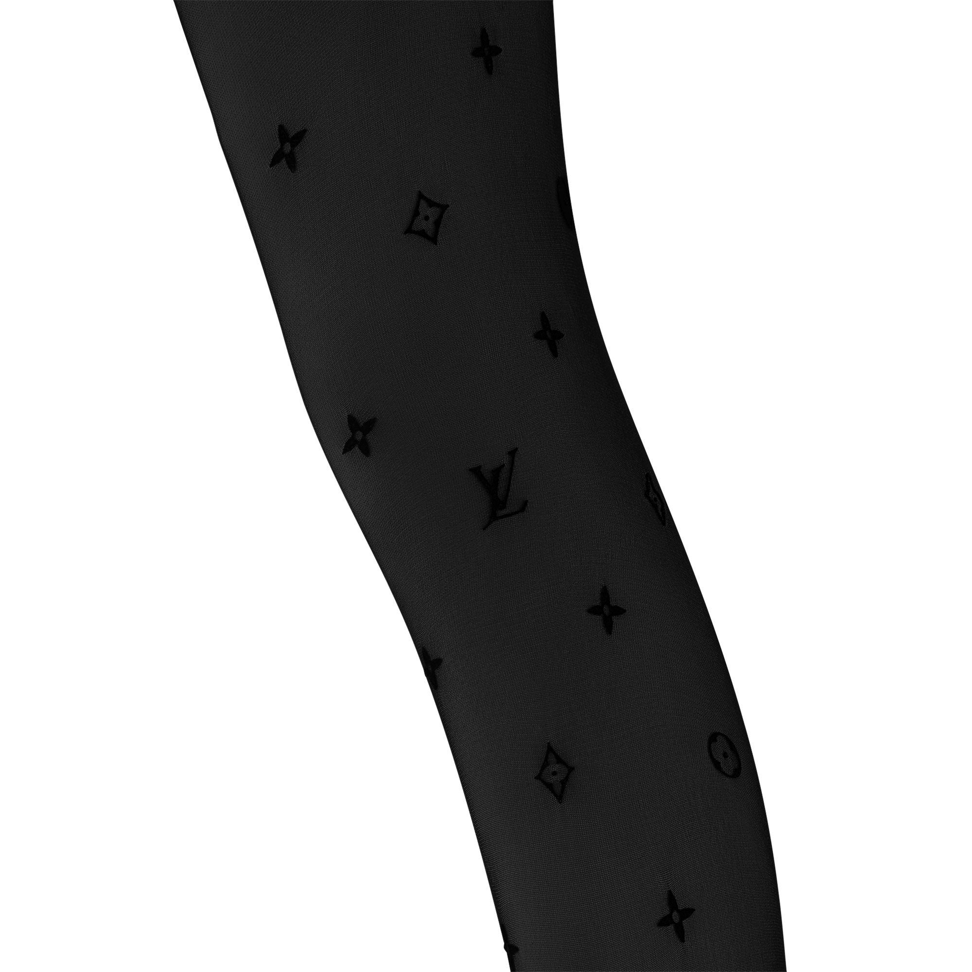 S00 Accessories Hats and Gloves Monogram Takeover Tights | Louis Vuitton ® (Product zoom)