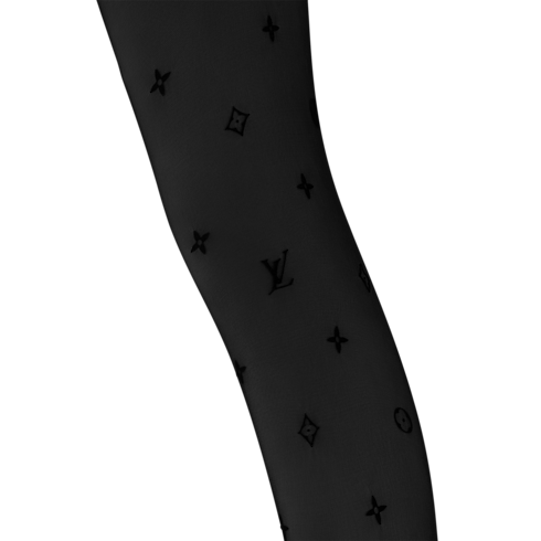 S00 Accessories Hats and Gloves Monogram Takeover Tights | Louis Vuitton ® (Product zoom)