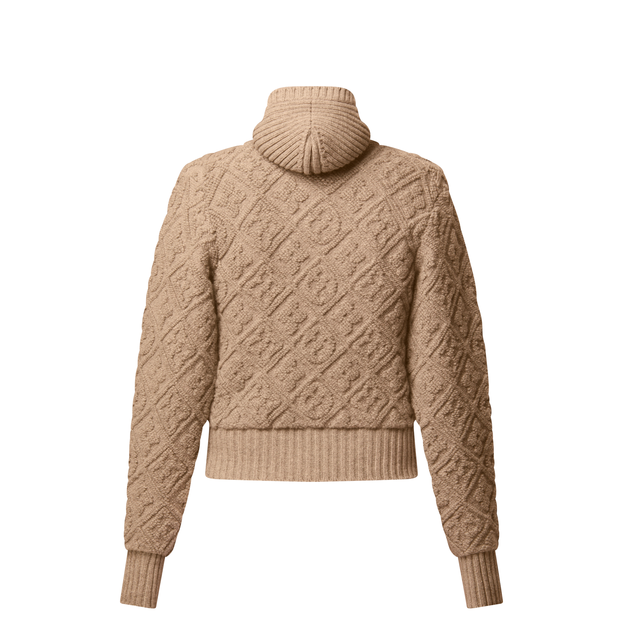  Ready-to-Wear Tops Monogram Toweling Zip-Up Hoodie | Louis Vuitton ® (Product zoom)