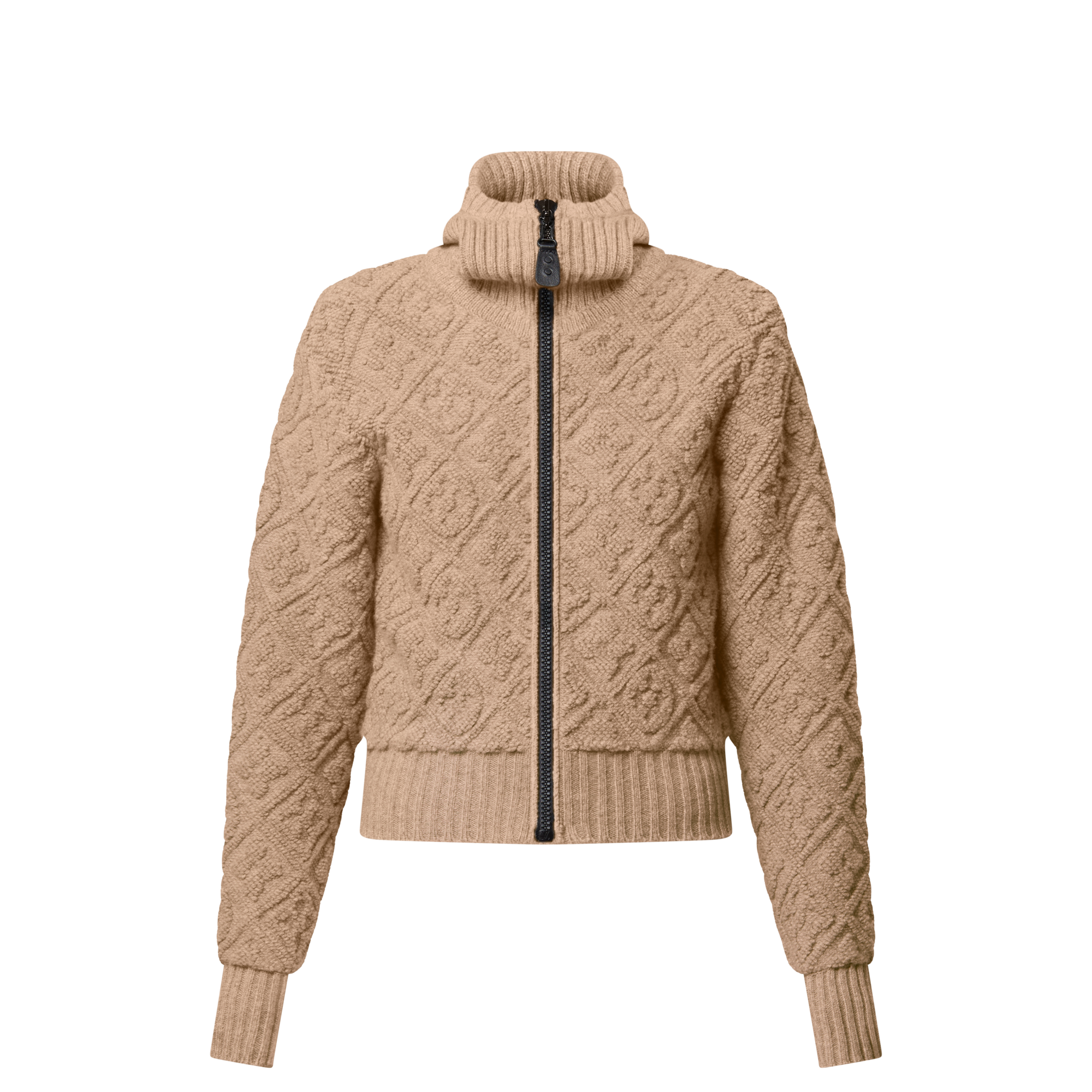  Ready-to-Wear Tops Monogram Toweling Zip-Up Hoodie | Louis Vuitton ® (Product zoom)