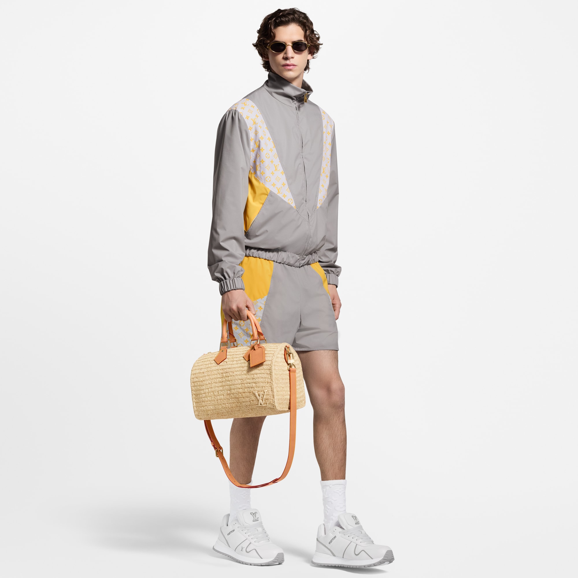 Ready-to-Wear Pants Monogram Track Shorts | Louis Vuitton ® (Product zoom)