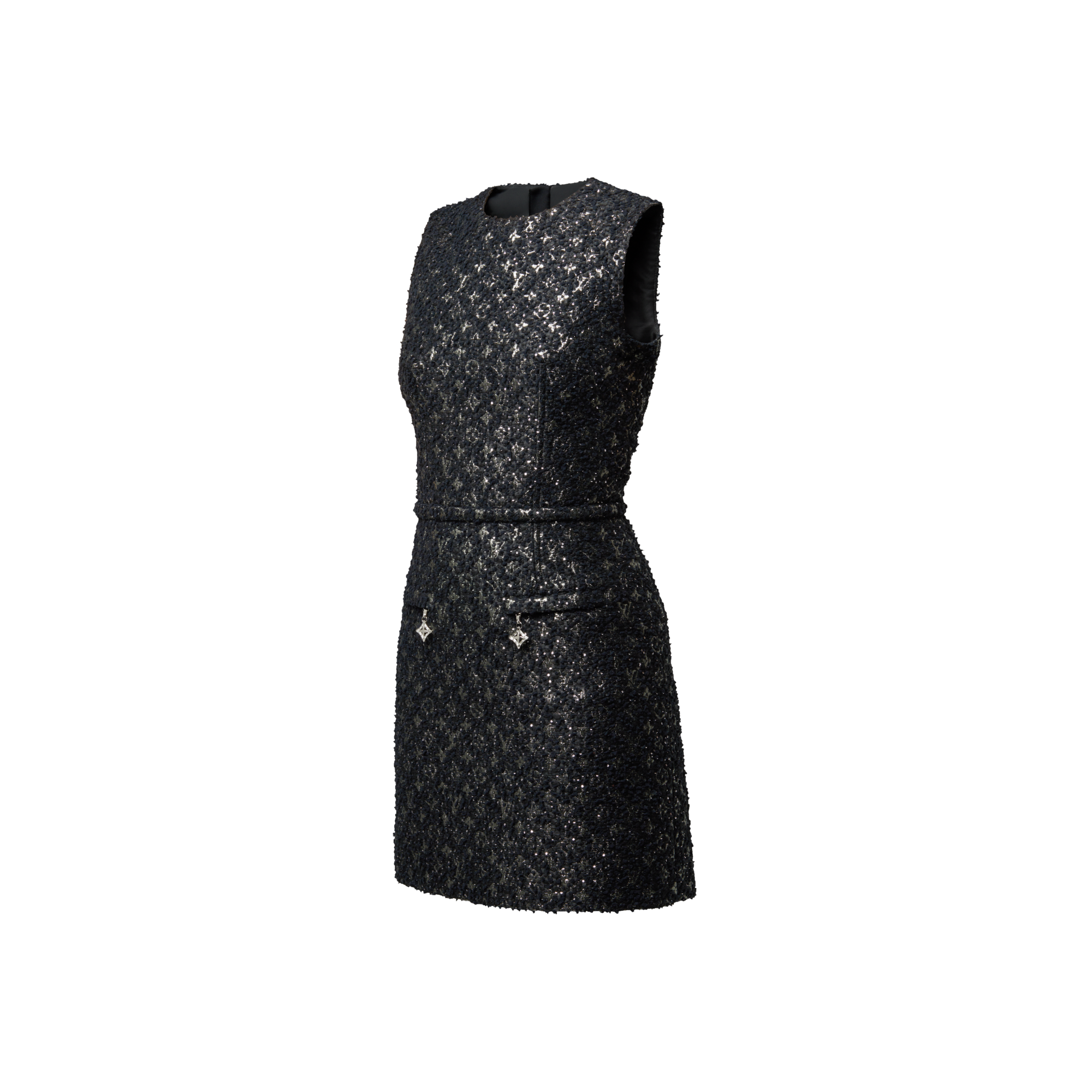  Ready-to-Wear Dresses Monogram Tweed Fitted Dress | Louis Vuitton ® (Product zoom)