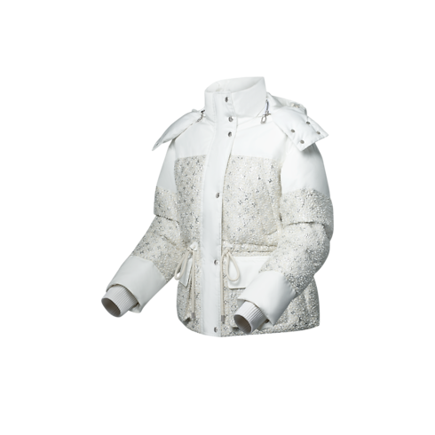 Ready-to-Wear Coats and Jackets Monogram Tweed Puffer Jacket | Louis Vuitton ® (Product zoom)