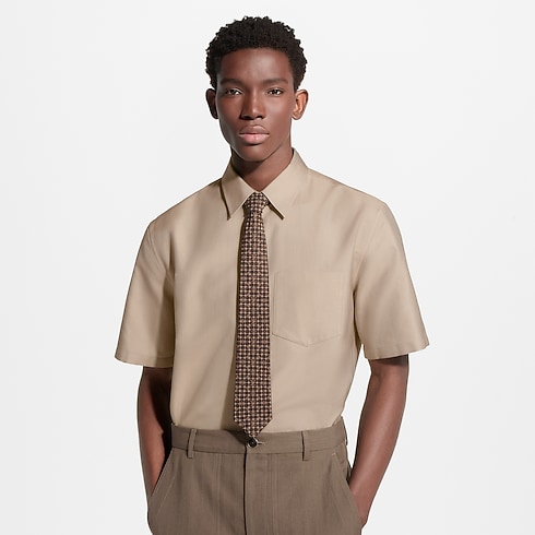 S00 Accessories All Accessories Monogram Windowpane Tie | Louis Vuitton ® (Product zoom)