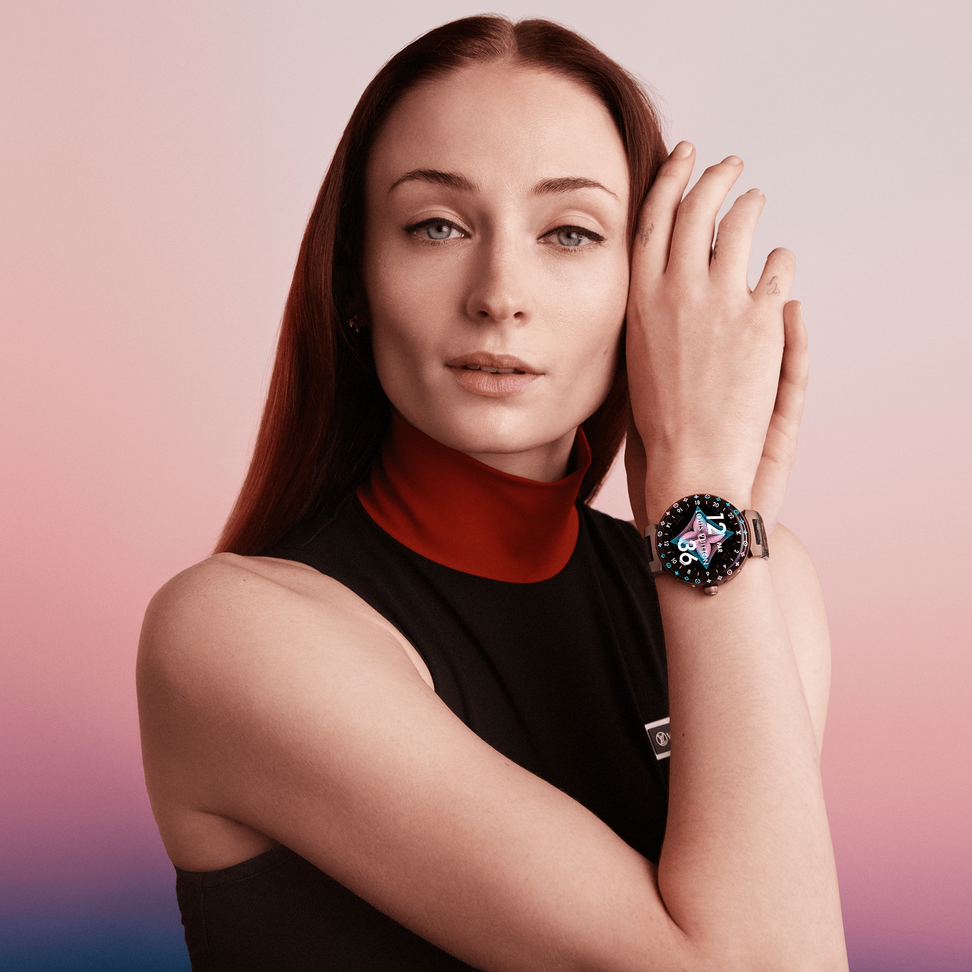 Objets et accessoires high-tech Montres et accessoires connectés Montre connectée Tambour Horizon Light Up | Louis Vuitton ® (Zoom produit)