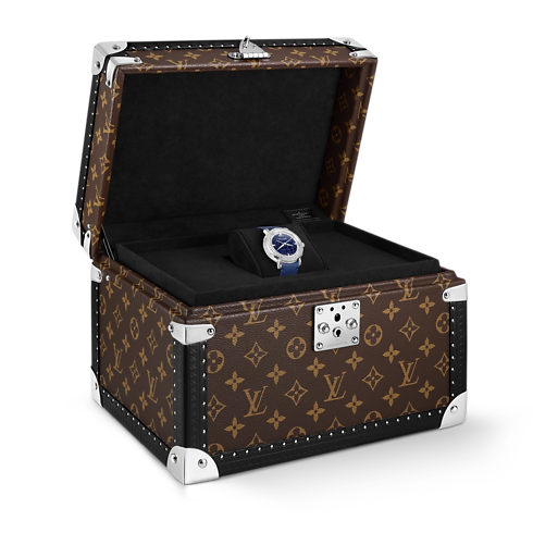Montre Louis Vuitton Escale Twin Zone, 41 mm, platine et diamants autre vue