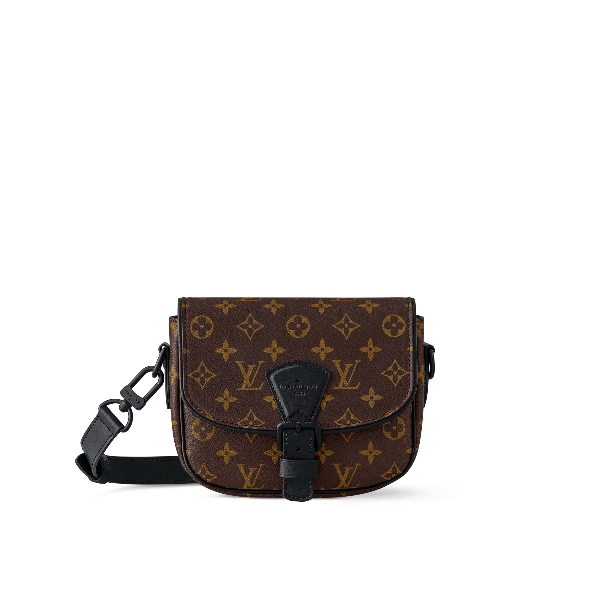 Monogram Macassar Canvas Bags All Collections Montsouris Messenger PM​ | Louis Vuitton ® (Product zoom)