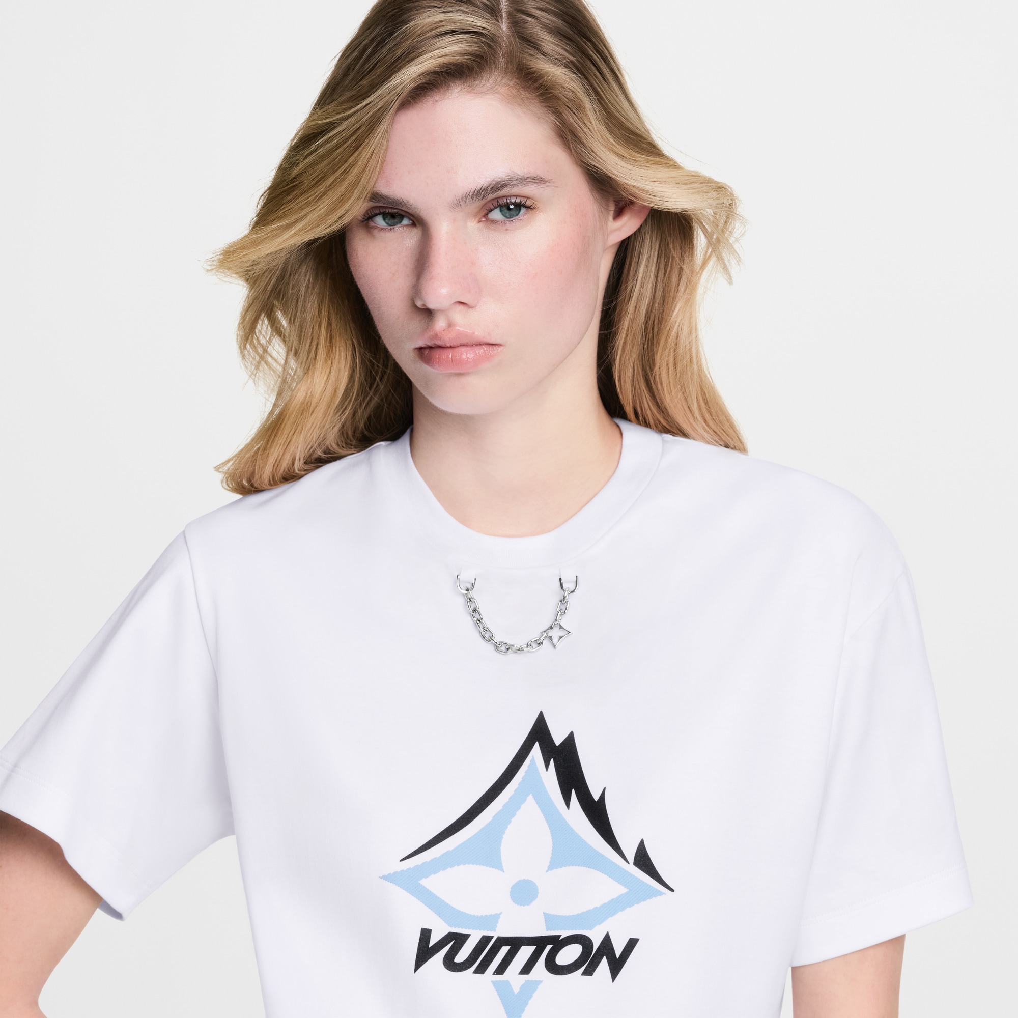  Ready-to-Wear Tops Mountain Signature T-Shirt | Louis Vuitton ® (Product zoom)