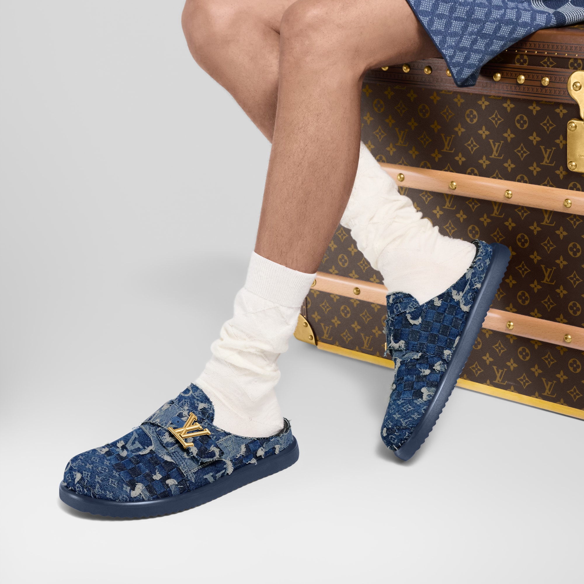  Souliers Tous les Souliers Mule LV Easy | Louis Vuitton ® (Zoom produit)