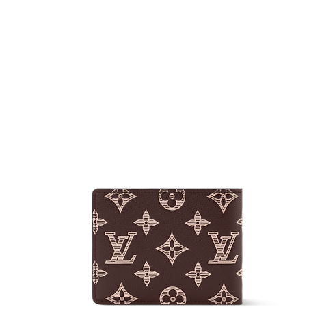 Monogram Shadow Small Leather Goods All Wallets and Small Leather Goods Multiple Wallet | Louis Vuitton ® (Product zoom)
