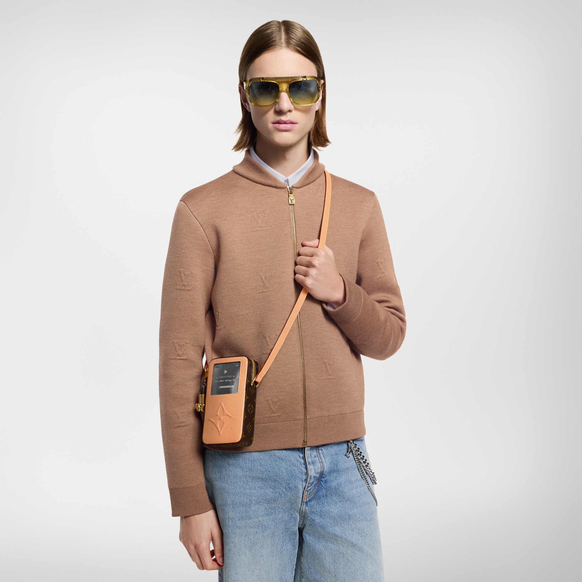 Monogram Heritage Small Leather Goods Mini Bags Music Player Wearable Wallet  | Louis Vuitton ® (Product zoom)