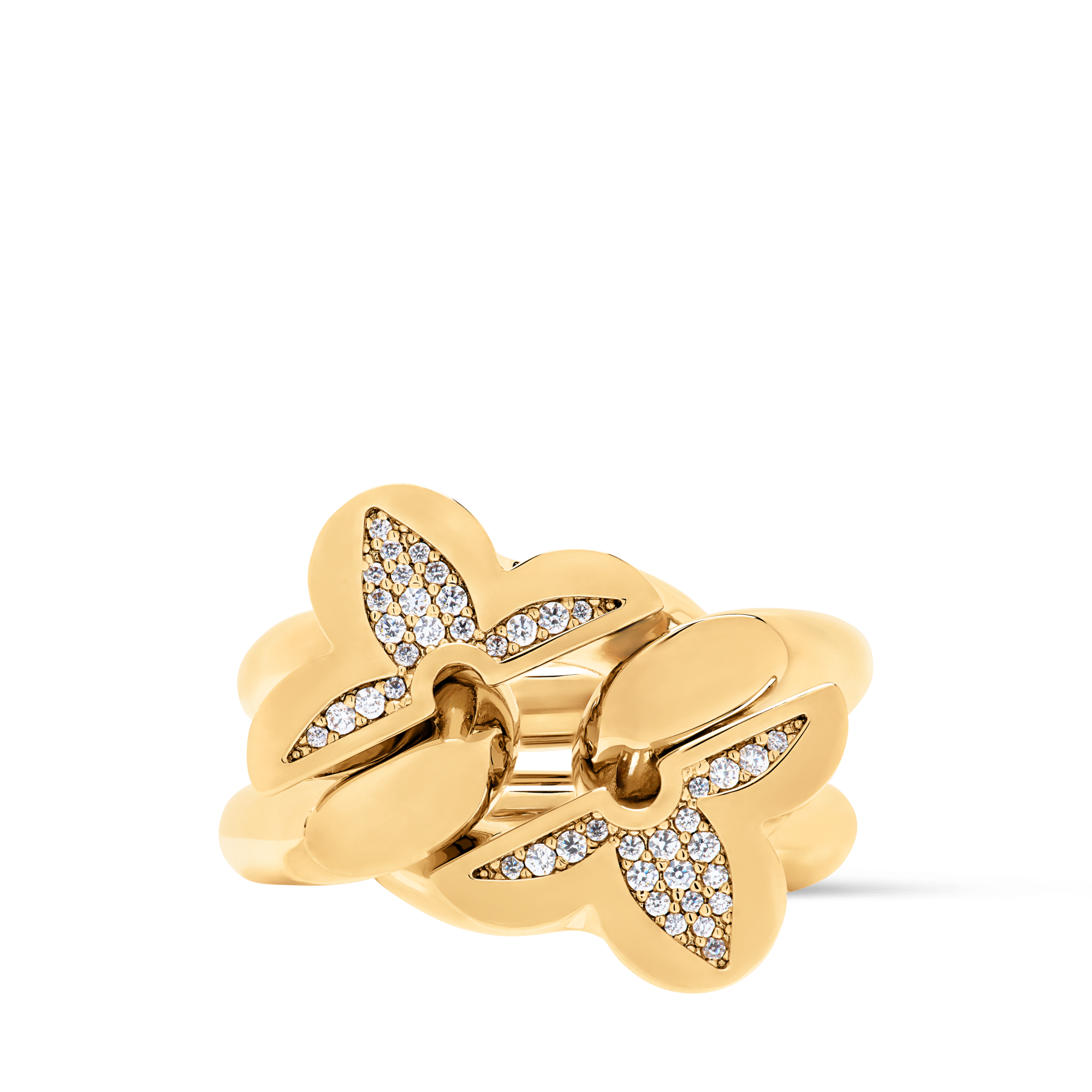 S00 Fashion Jewelry Rings My Flower Link Ring | Louis Vuitton ® (Product zoom)