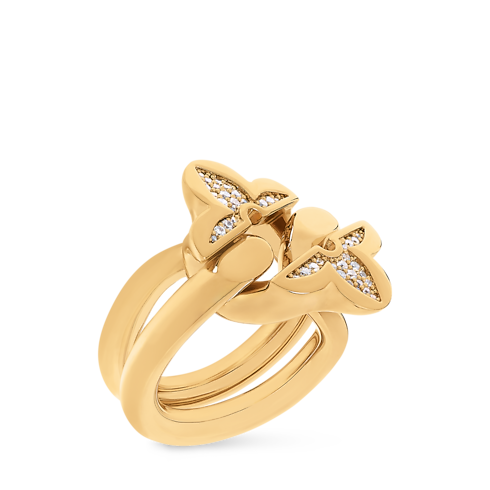 S00 Fashion Jewelry Rings My Flower Link Ring | Louis Vuitton ® (Product zoom)