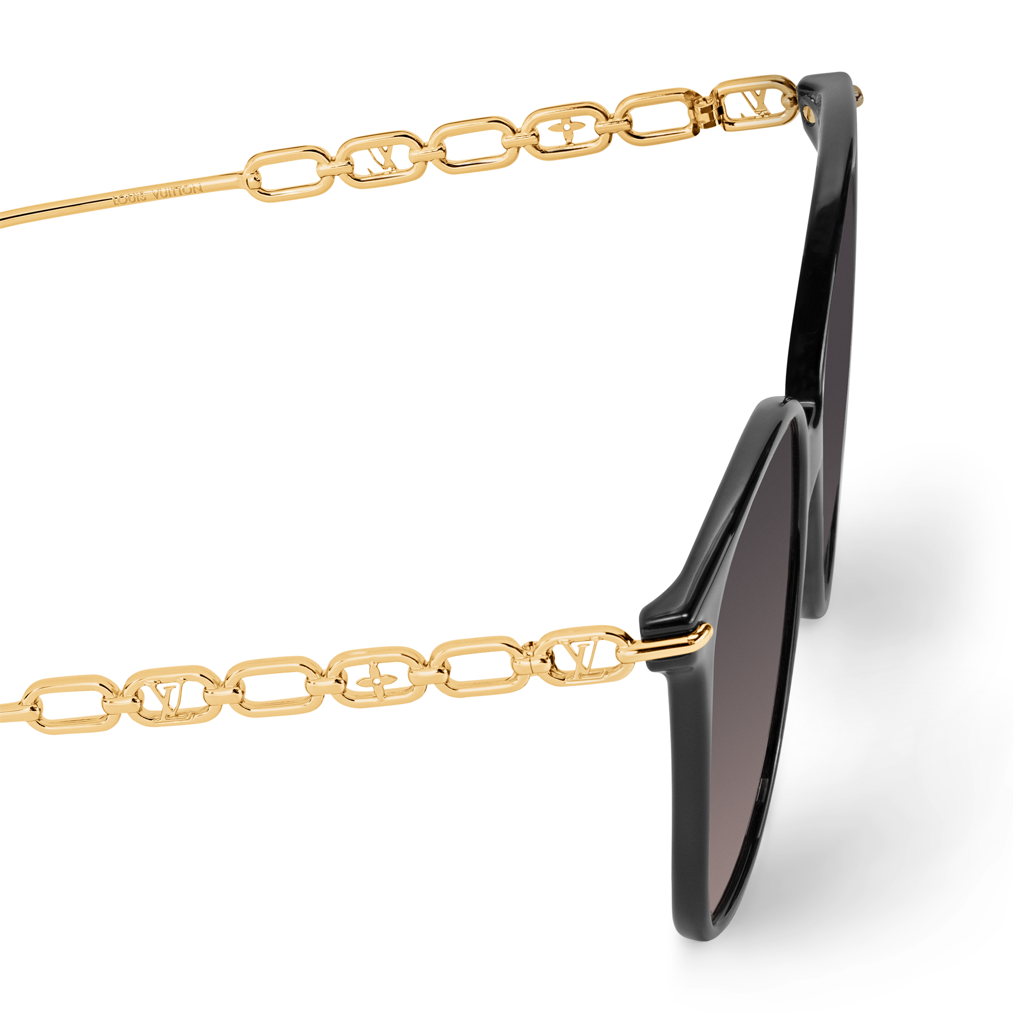 S00 Accessories Eyewear My LV Chain Two Classique Square Sunglasses | Louis Vuitton ® (Product zoom)