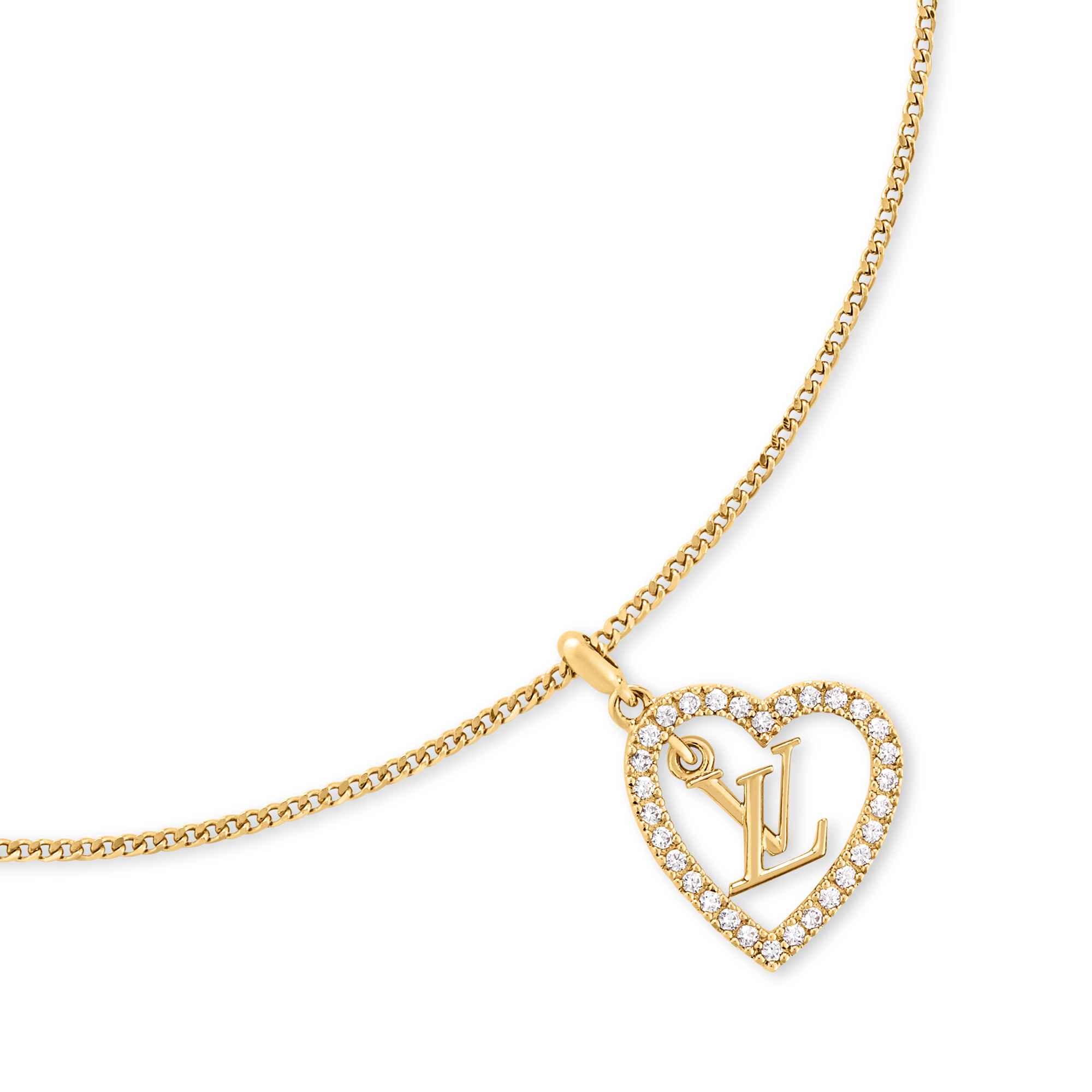 S00 Fashion Jewelry All Fashion Jewelry My LV Heart Necklace | Louis Vuitton ® (Product zoom)