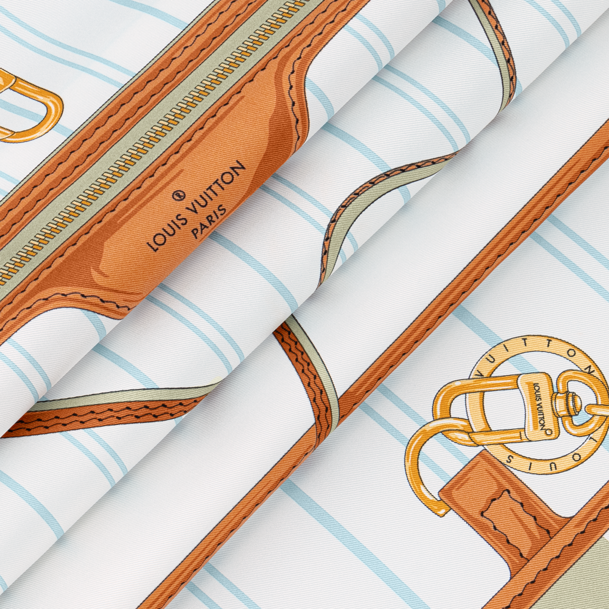 S00 Accessories Silk Squares and Bandeaus  My Neverfull Square 90 | Louis Vuitton ® (Product zoom)