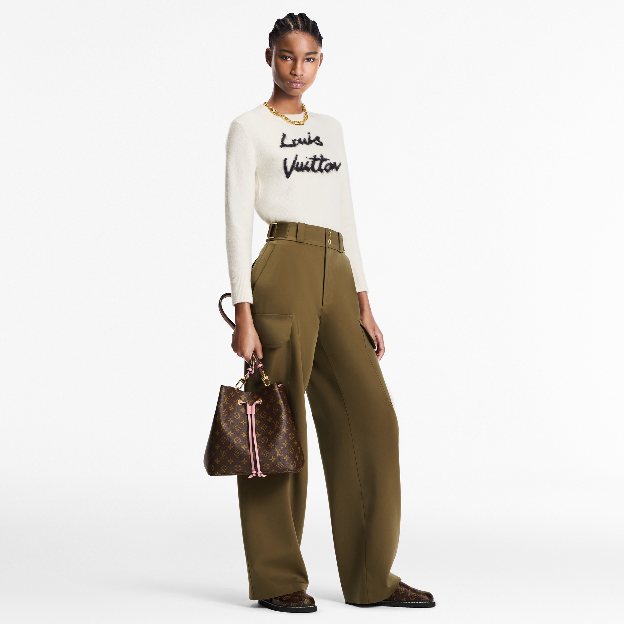 Outfit Neonoe Handbag Louis Vuitton Neonoe Outfit Bucket Bag For