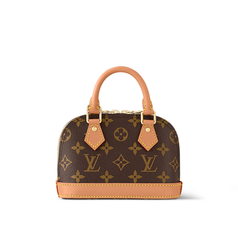 Monogram Small Leather Goods Wallets on Chain and Nano Bags Nano Alma | Louis Vuitton ® (Product zoom)