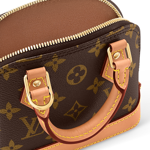 Monogram Small Leather Goods Wallets on Chain and Nano Bags Nano Alma | Louis Vuitton ® (Product zoom)