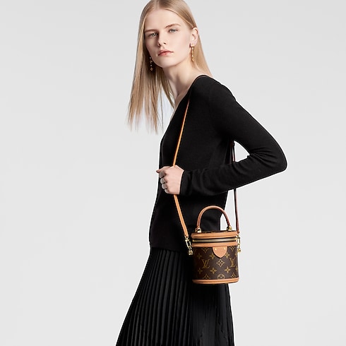 Monogram Small Leather Goods Wallets on Chain and Nano Bags Nano Cannes | Louis Vuitton ® (Product zoom)