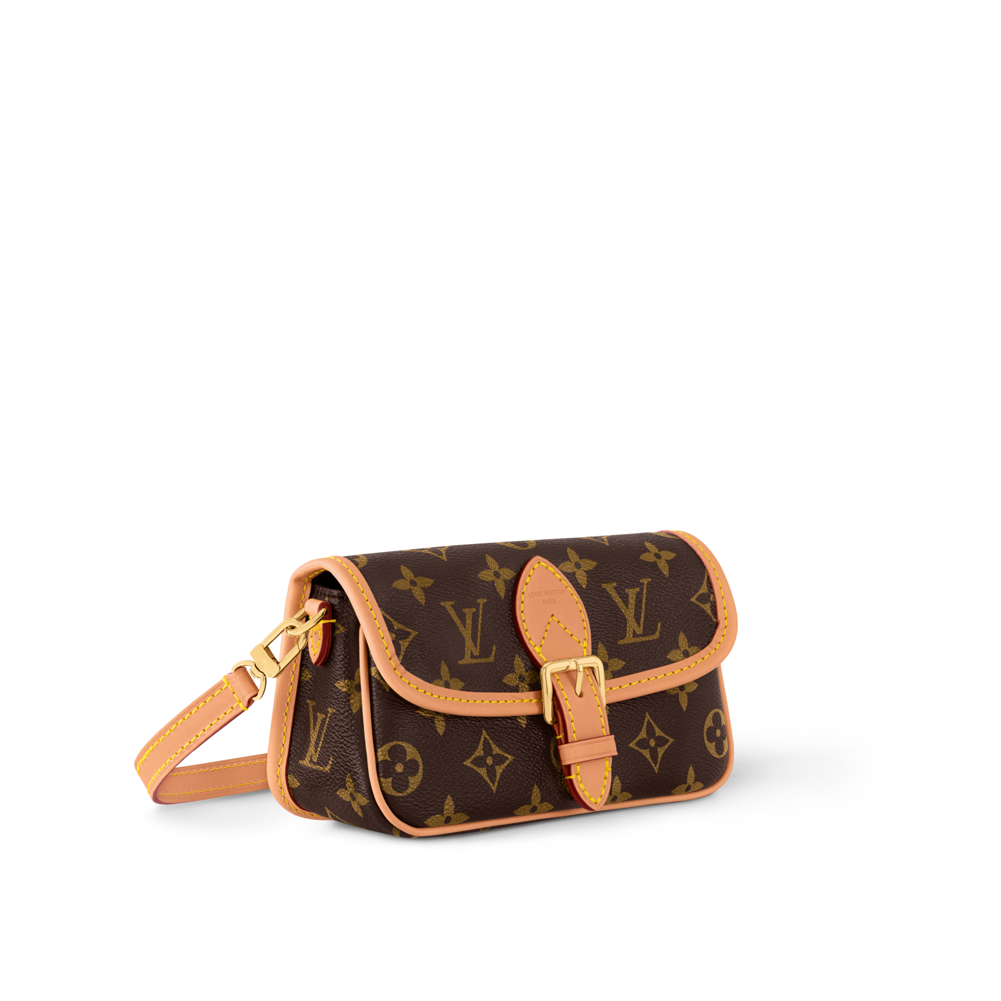 Monogram Small Leather Goods Wallets on Chain and Nano Bags Nano Diane | Louis Vuitton ® (Product zoom)