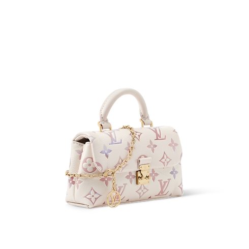 Monogram Empreinte Leather Small Leather Goods Wallets on Chain and Nano Bags Nano Madeleine | Louis Vuitton ® (Product zoom)