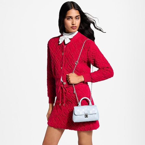 Monogram Empreinte Leather Small Leather Goods Nano Bags and Chain Wallets Nano Madeleine | Louis Vuitton ® (Product zoom)