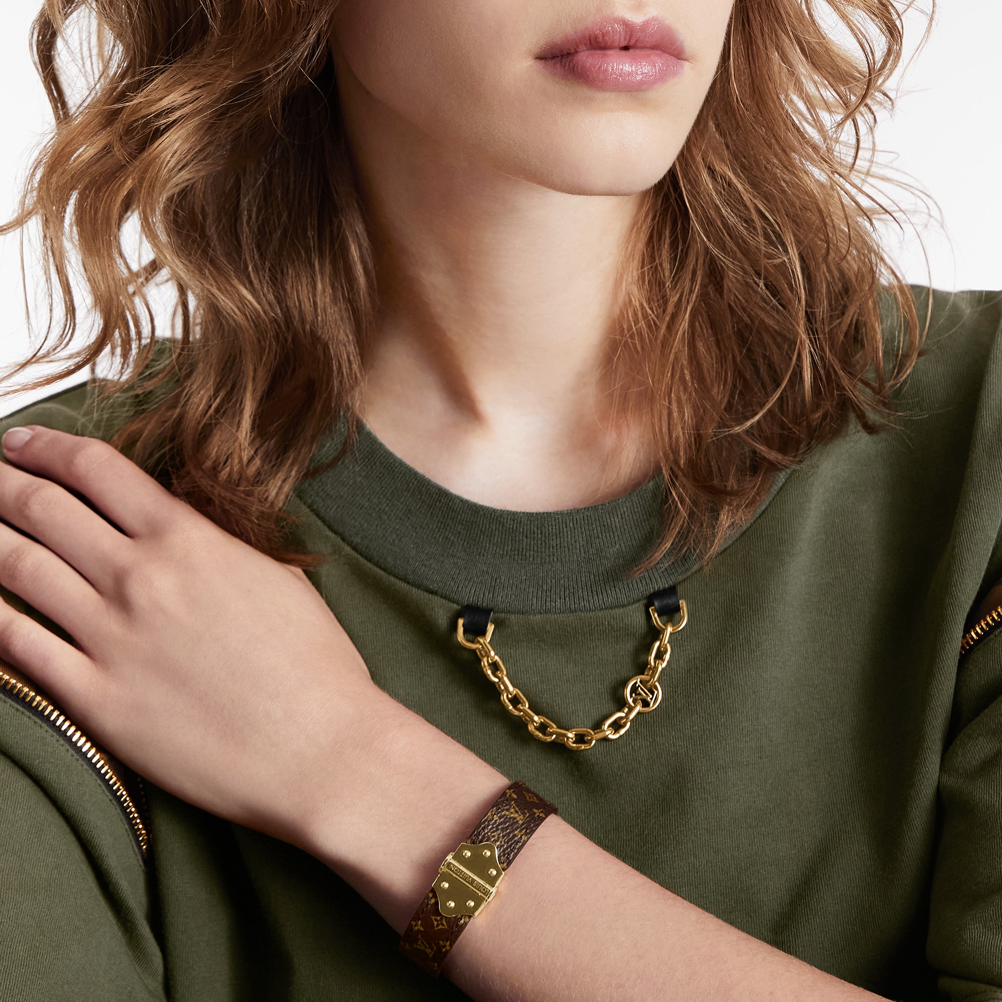 Monogram Accessories New This Season Nano Monogram bracelet | Louis Vuitton ® (Product zoom)