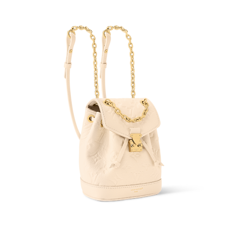 Monogram Empreinte Leather Small Leather Goods Wallets on Chain and Nano Bags Nano Noé Backpack | Louis Vuitton ® (Product zoom)
