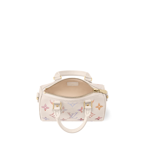 Monogram Empreinte Leather Small Leather Goods Wallets on Chain and Nano Bags Nano Speedy | Louis Vuitton ® (Product zoom)