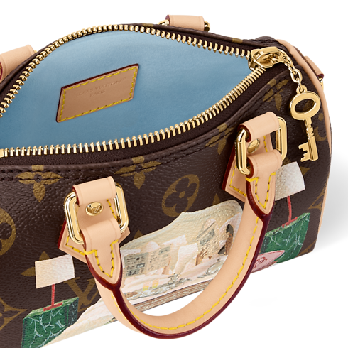 Other Monogram Canvas Small Leather Goods Nano Bags and Chain Wallets Nano Speedy | Louis Vuitton ® (Product zoom)