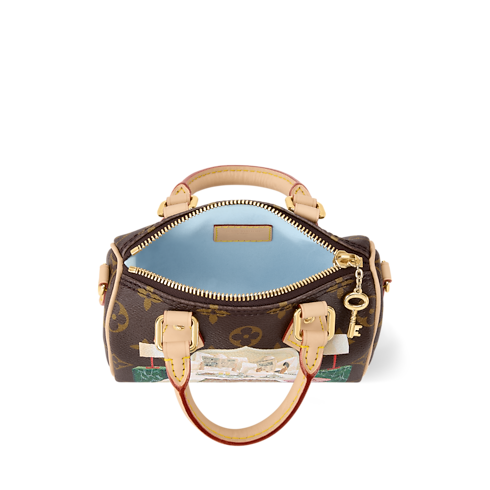 Other Monogram Canvas Small Leather Goods Nano Bags and Chain Wallets Nano Speedy | Louis Vuitton ® (Product zoom)