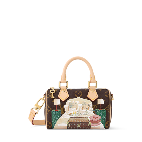 Other Monogram Canvas Small Leather Goods Nano Bags and Chain Wallets Nano Speedy | Louis Vuitton ® (Product zoom)