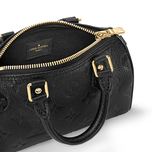 Monogram Empreinte Leather Small Leather Goods Wallets on Chain and Nano Bags Nano Speedy | Louis Vuitton ® (Product zoom)