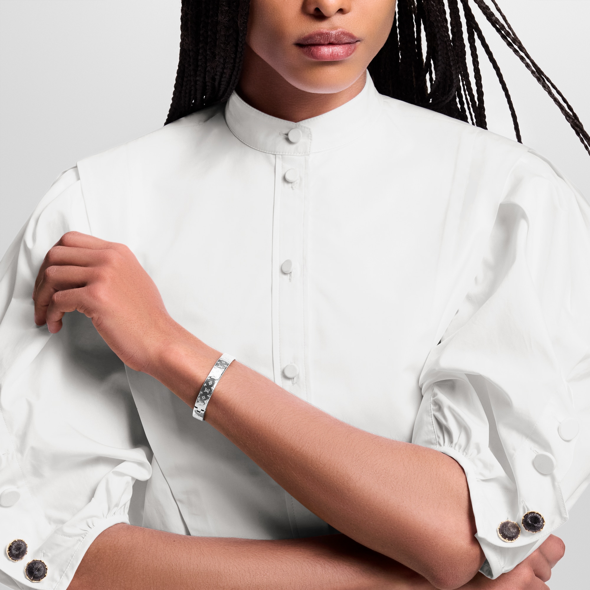 S00 Fashion Jewelry All Fashion Jewelry Nanogram Cuff | Louis Vuitton ® (Product zoom)