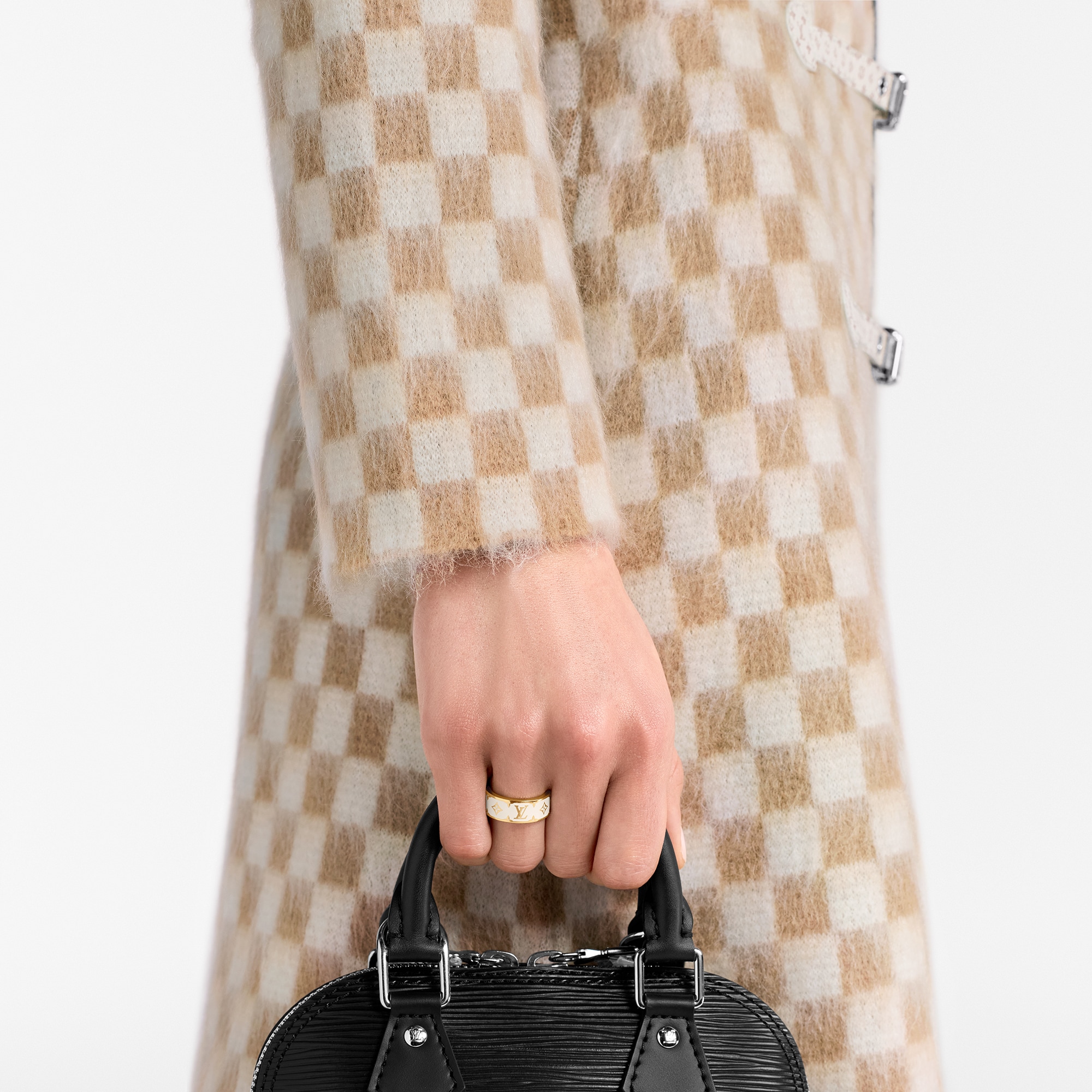 S00 Fashion Jewelry Rings Nanogram Enamel Ring | Louis Vuitton ® (Product zoom)